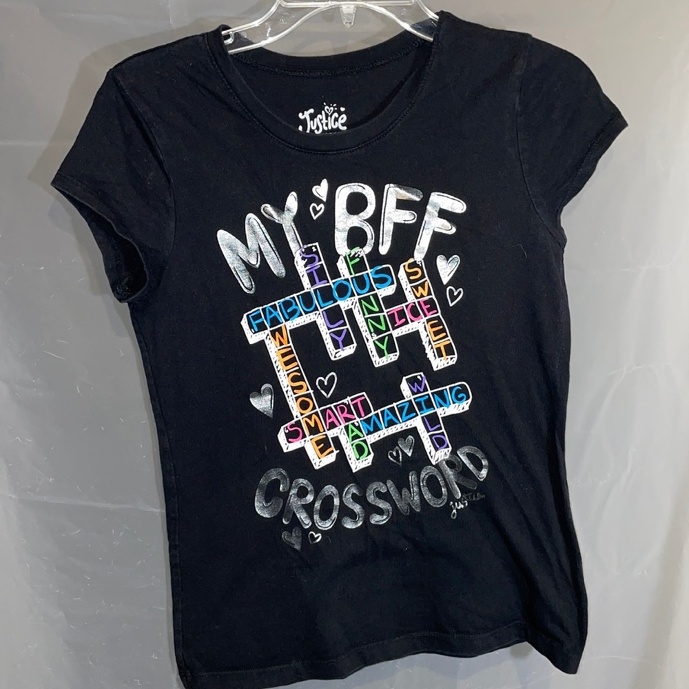 Justice girls size 14 tshirt